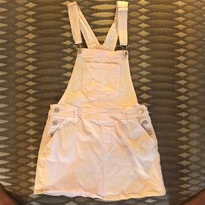 Light pink overall skirt|| forever21